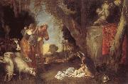 Antonio Maria Vassallo The Birth of King Cyrus Sweden oil painting artist